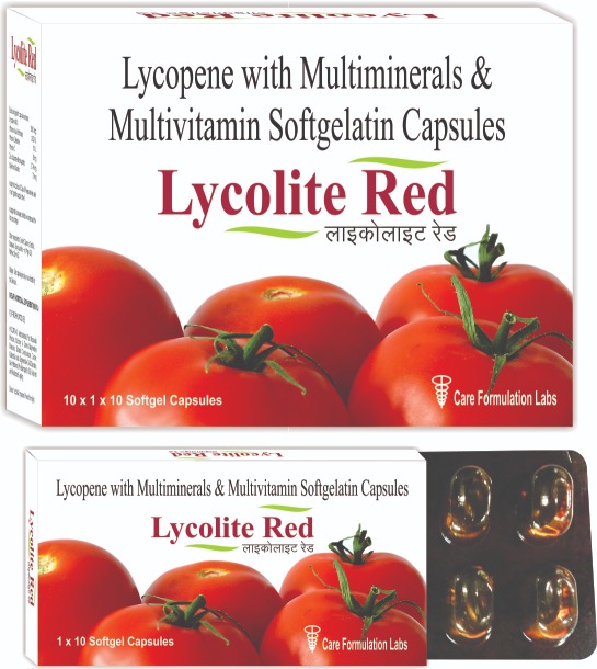 Lycopen with multiminerals & multivitamins soft geltan capsule