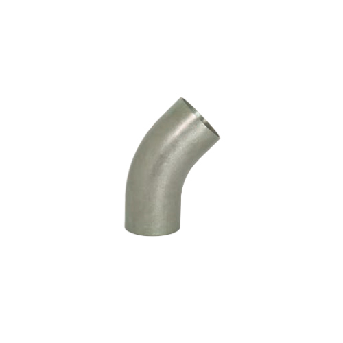 B2Ks Unpolished 45 Degree Weld Elbows With Tangent - Material: Stainless Steel