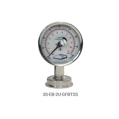 3S-EB-2U-GFBTSS Sanitary Pressure Gauge