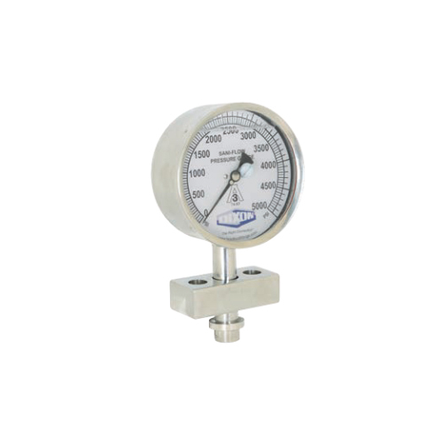 Homogenizer Pressure Gauge - Finishing: Polished