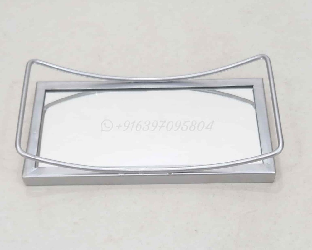 SILVER IRON TRAY