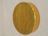 GOLDEN MEATLLIC 89 MM CAP PP