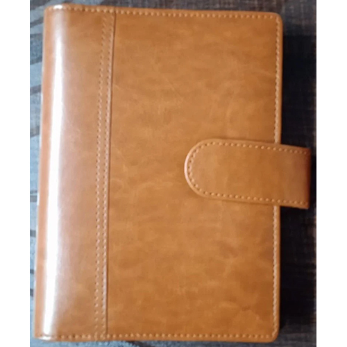 Brown Soft Bound Notebook Diary