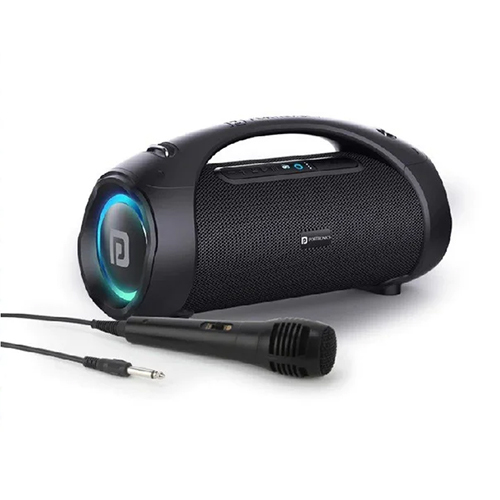 Portronics Dash 12 Boombox Speaker - Color: Black