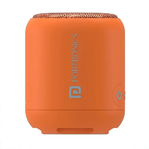 Portronics Sounddrum1 10W Portable Bluetooth Speaker - Color: Orange