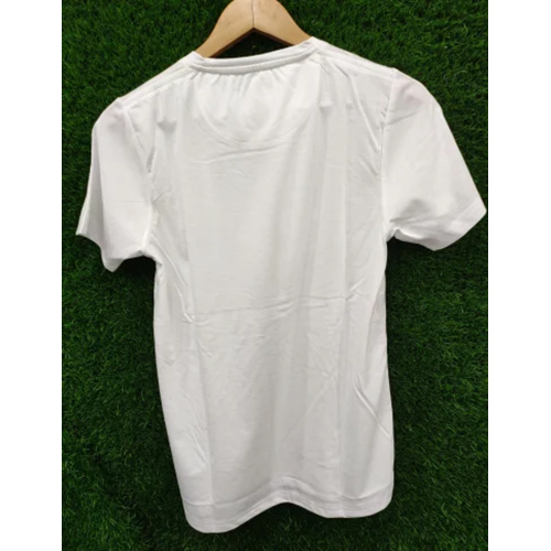 Men White Customized T-Shirt - Fabric Type: Cotton