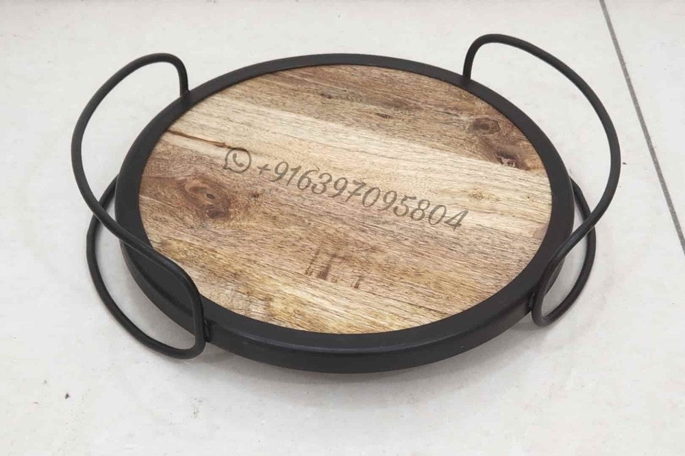 IRON WOOD TRAY