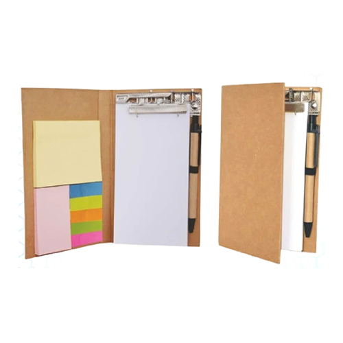 Eco Friendly Mini-Clipboard Pad With Sticky Note - Feature: Good Quality