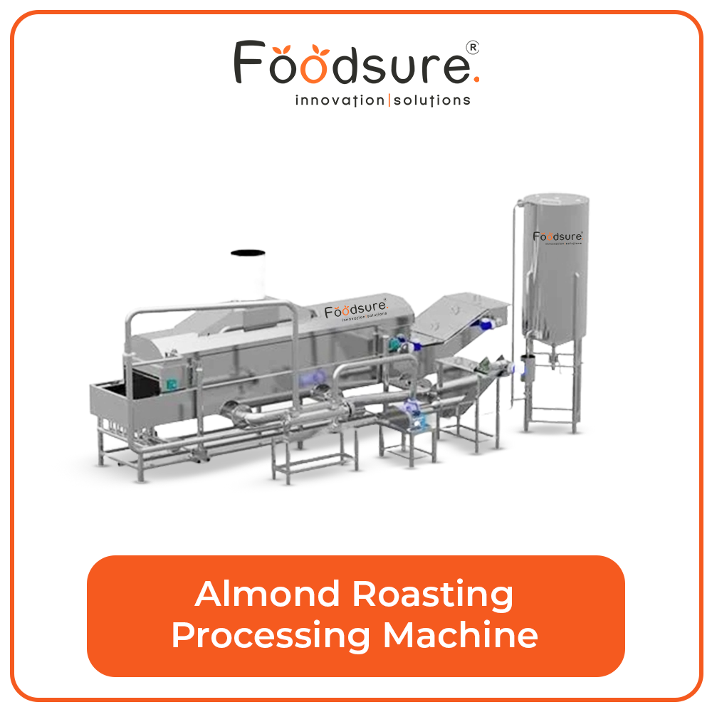 Almond roasting machine