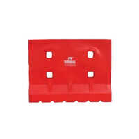 Plastic Traffic Barrier - Color: Red