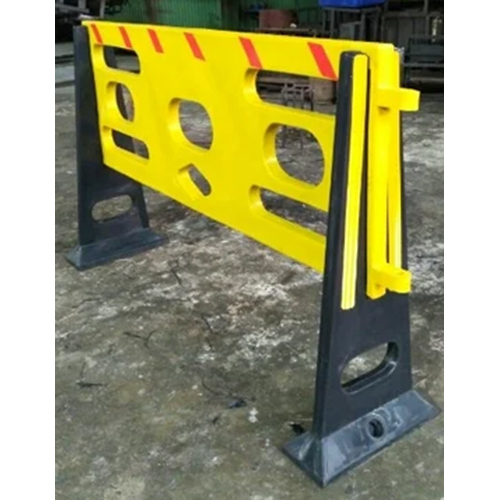 Barrier Gate - Color: Black And Yellow