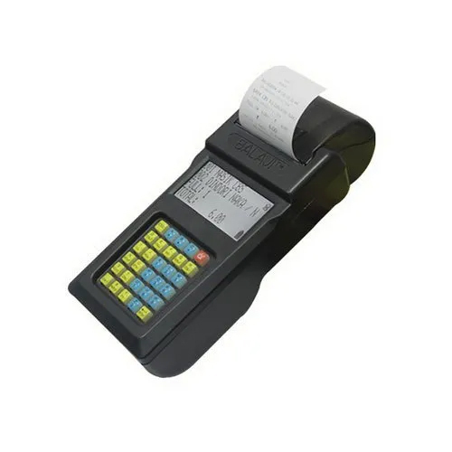 Hand Held Toll Bill Collection Machine - Color: Black