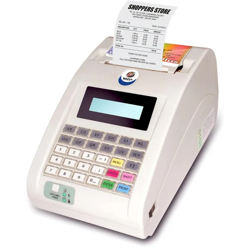 Retail Shop Billing Machine - Color: White