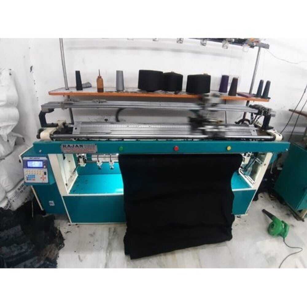 Rib knitting machine