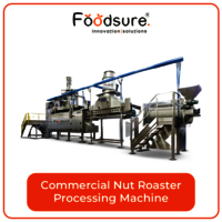 Industrial Nut Roasting Machine - Capacity: Upto 100 Kg Kg/hr