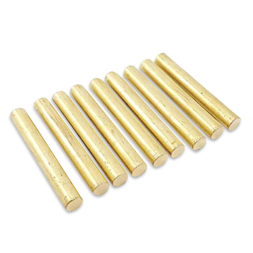 Plain Brass Rod - 2 Meters, 0.25 Inches Diameter | High-Quality Brass, Powder-Coated Finish, Corrosion and Scratch Resistant