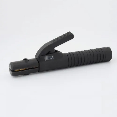 Ad 400 Welding Electrode Holder - Brass Material | Standard Size, Black Finish, Rated Current 200 Volt - Ideal for Industrial Welding