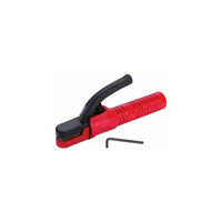 Welding Electrode Holder - Brass Material, Customizable Size, Black & Red Colors | 50 Ampere Rated Current, Precision Grip For Industrial Use