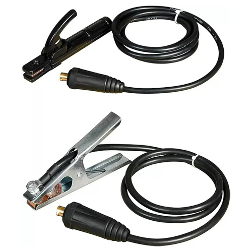 Welding Machine Earth Clamp - Color: Silver & Black