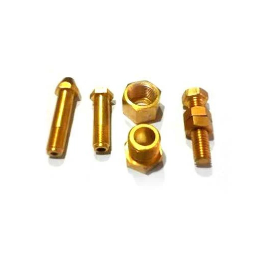 Brass Auto Parts - Color: Golden