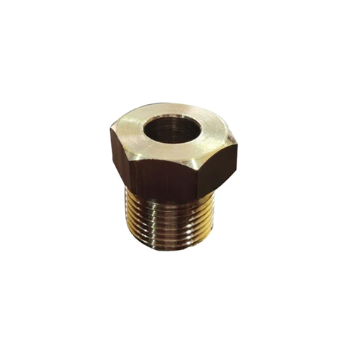 Brass Cylinder Nut - Color: Golden