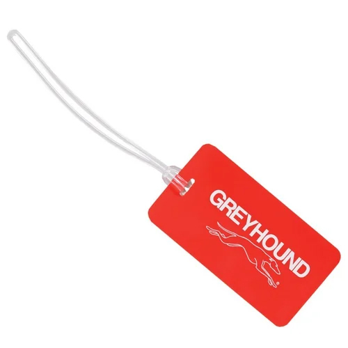 Promotional Bag Tag - Color: Red