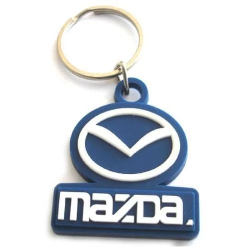 High Quality Pvc Key Ring - Color: Blue