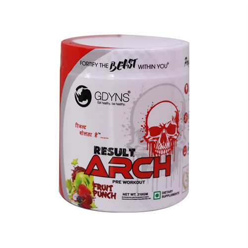 Fruit Punch Result Arch Pre Workout Dietary Supplement