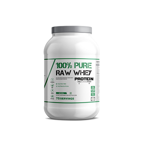 100% Pure Raw Whey Protein