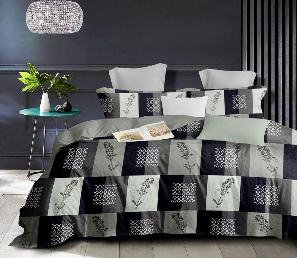 5d Double Bedsheet - 100% Cotton, Full Size | Printed Pattern, Different Colors, Washable, No Shrinkage