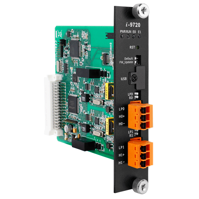 Modbus RTU/ASCII  to HART  gateway with 2 HART ports