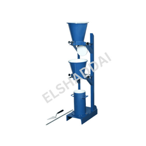 Compaction Factor Apparatus - Mild Steel Construction, Blue Design | 1 Year Warranty, Ideal for Laboratory Use