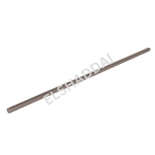 Tamping Rod For Concrete Cube - Color: Silver