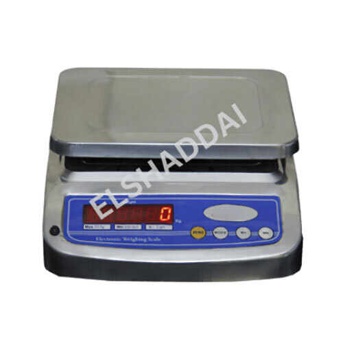 Digital Weighing Balance - Color: Silver