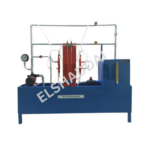 Friction Factor In Pipes - Pipe Flow Analysis Setup - Color: Blue