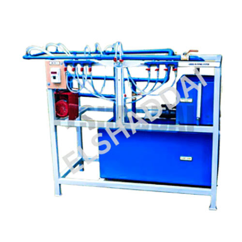 Major And Minor Losses In Pipe Line Apparatus - Color: Blue