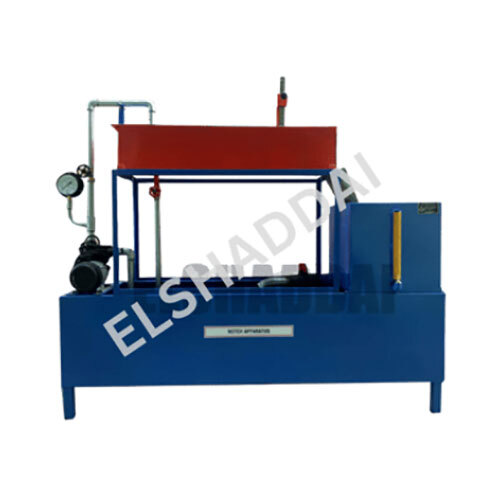 Weir And Notches Apparatus - Color: Blue