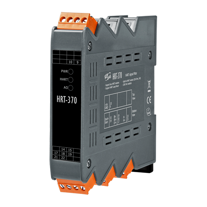 Hart Signal Filter - Plastic, 25 X 116 X 120 Mm, Gray | Industrial Usage, Hart Burst Mode Support, Loop Power Function With +30v Output, 4kv Esd Protection