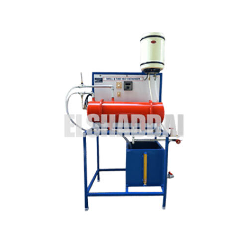 Shell Tube Heat Exchanger - Color: Blue