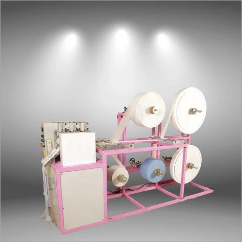 Automatic Sanitary Pad Making Machine - Dimension (L*W*H): 1.8X0.7X1.5  Meter (M)