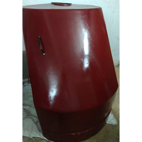 Fibre Single Door Steam Bath Chamber - Color: Brown