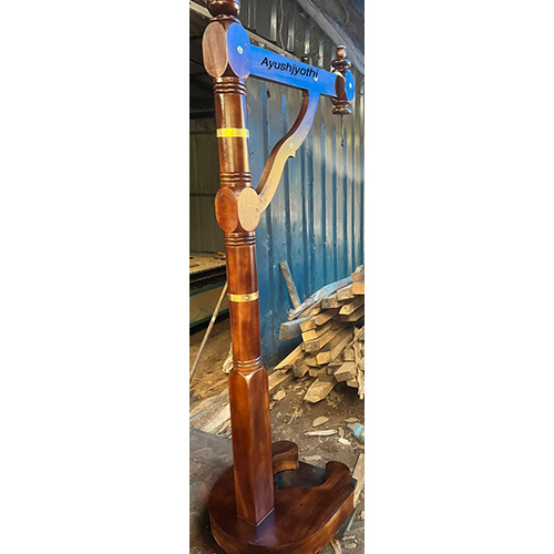 Wooden Shirodhara Stand