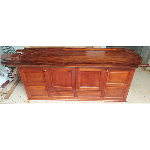 Wooden Massage Table Cum Steam Bath Laying
