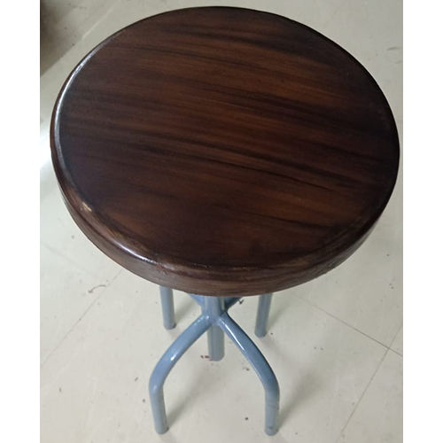 Height Adjustable Stool - Color: Brown