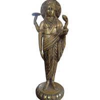 Brass God Dhanwathari Idol - Feature: Easy To Clean