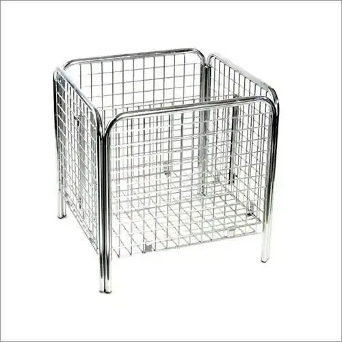 Ss Bin Basket - Color: Silver