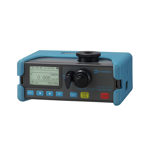 Model 3442 - 3443 Portable Digital Dust Monitor - Dimension (L*W*H): W 6.4A   X H 4.3A   X D 2.4A Inch (In)