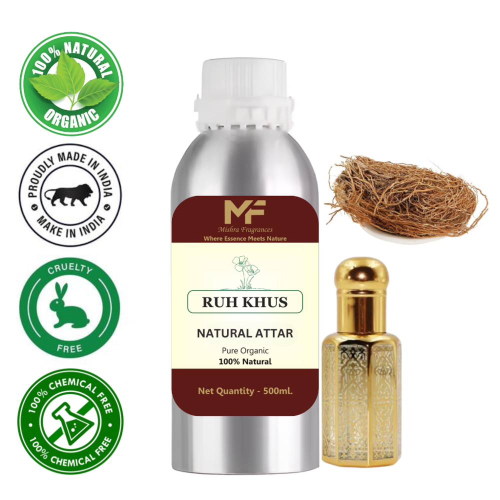 Pure Ruh-khus Attar (vetiver Attar)