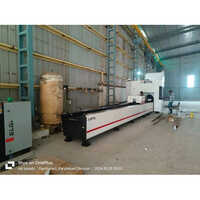 Industrial Laser Cutting Machine - Metal | Human Machine Interface Control, Automatic Precision Cutting, User-friendly Software, White Design, Warranty Included