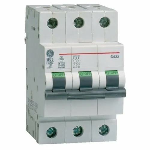 GE G63S 3 Pole Miniature Circuit Breaker
